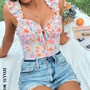 SHEIN Floral Top